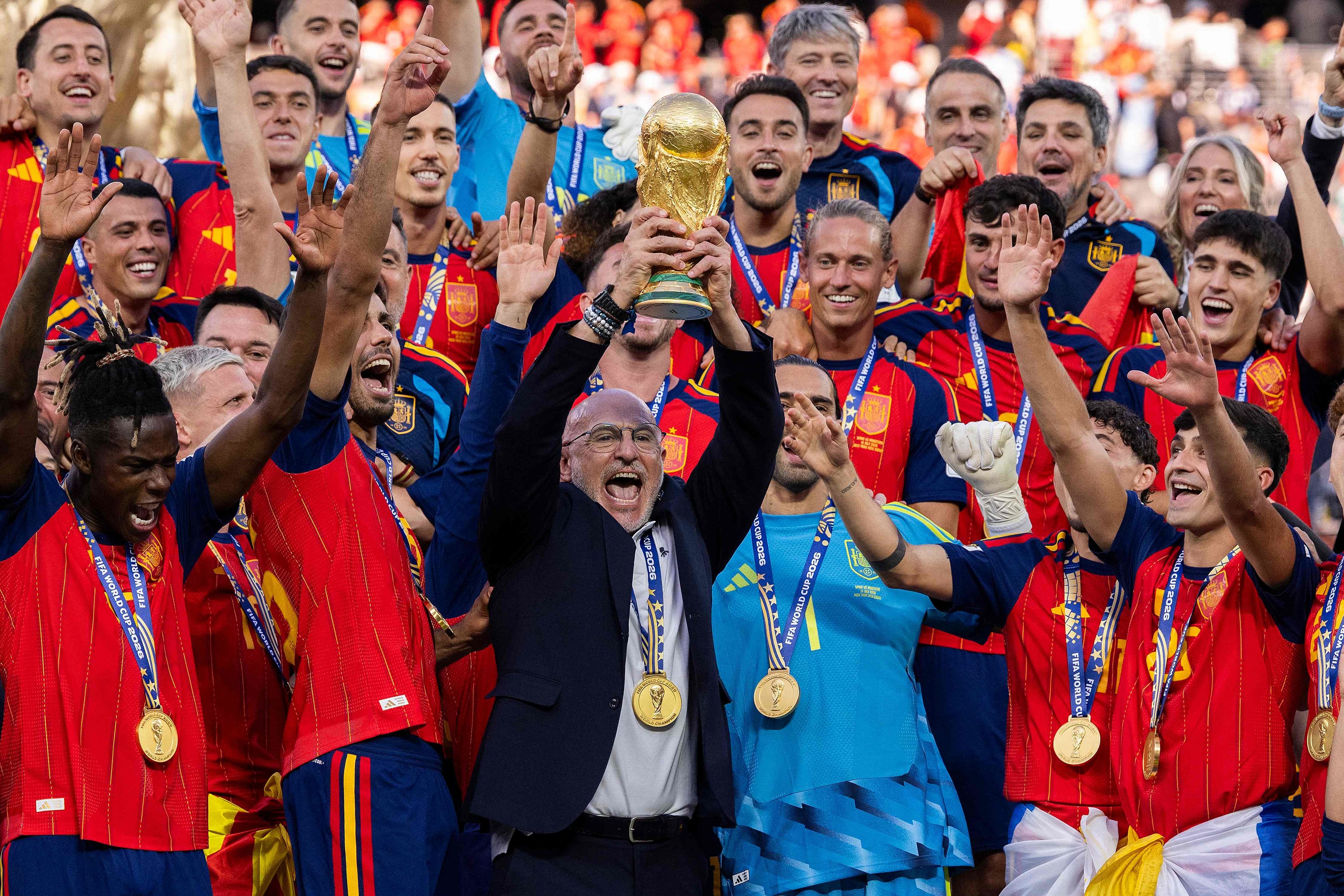 De la Fuente y una selección con la crianza de un Rioja