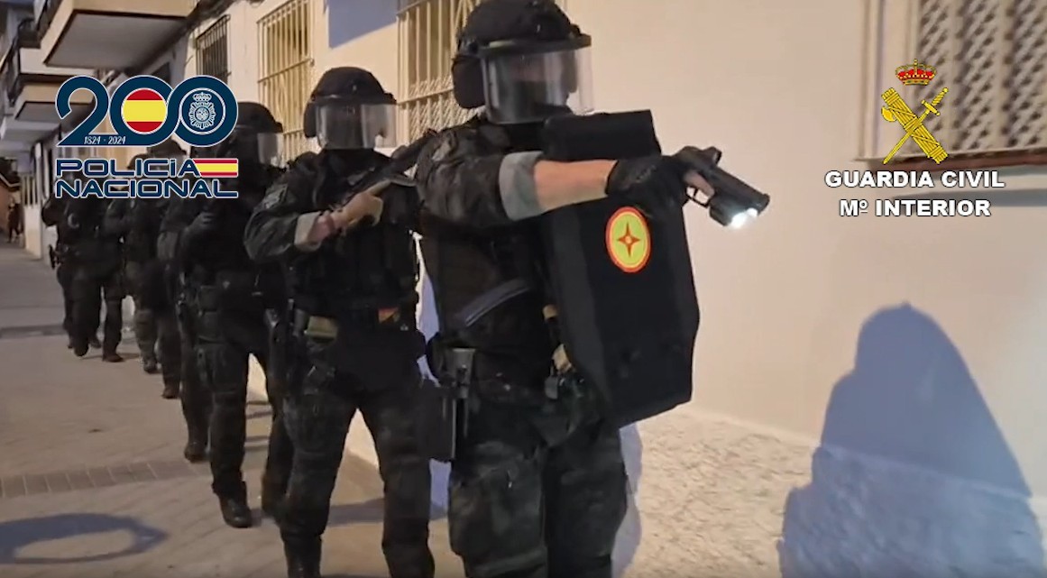 Desarticulada una facción del peligroso Tren de Aragua con cinco detenidos: daban brutales palizas a sus víctimas durante los robos en viviendas