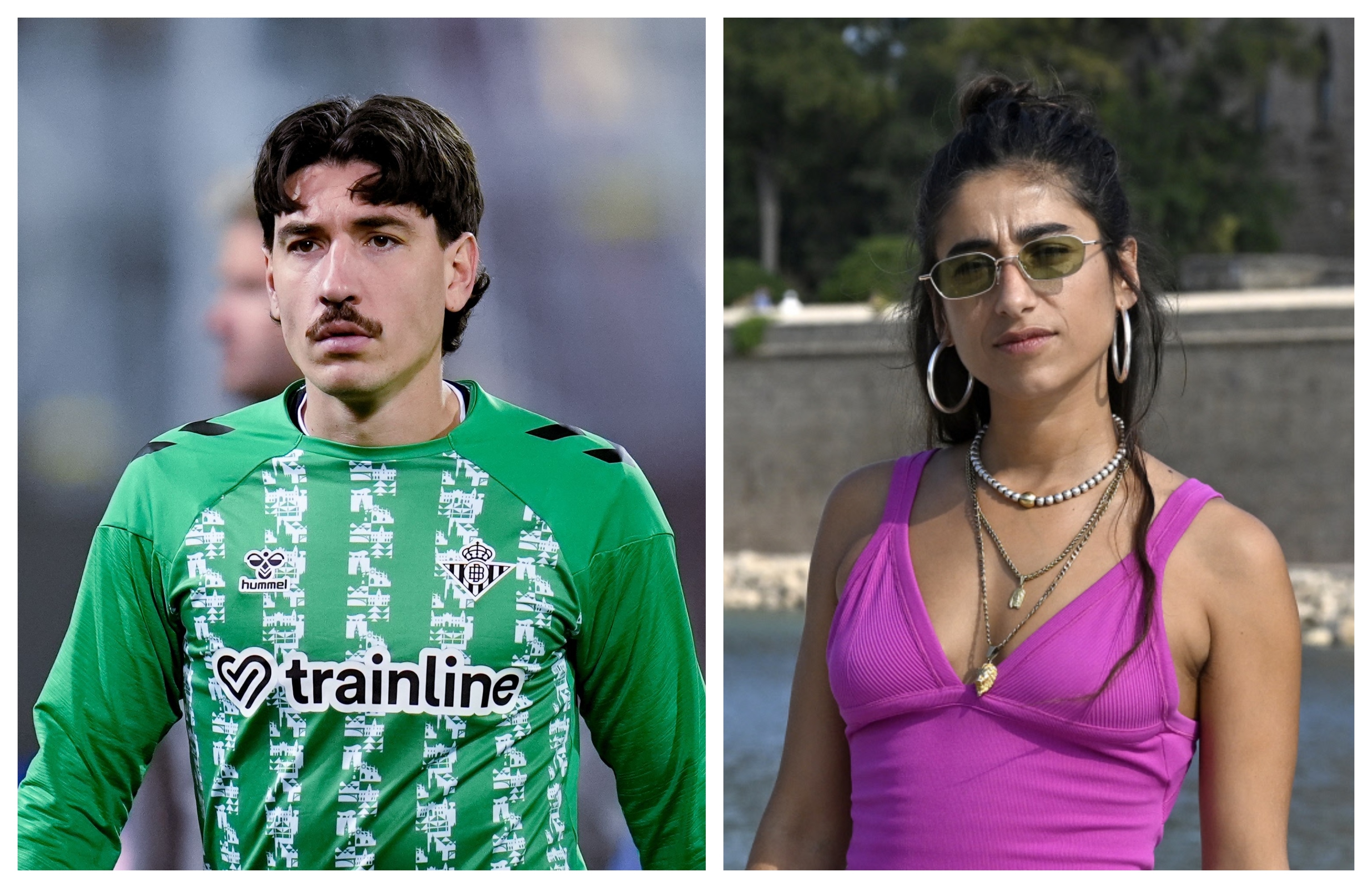 Carolina Yuste y Héctor Bellerín, pillados en actitud muy cariñosa: así es la nueva pareja sorpresa del verano