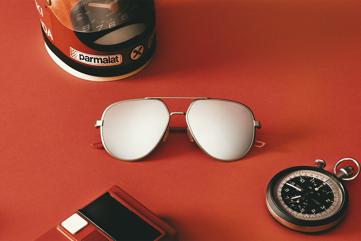 Declaración de estilo, las gafas de TAG Heuer homenajean la época dorada de las carreras