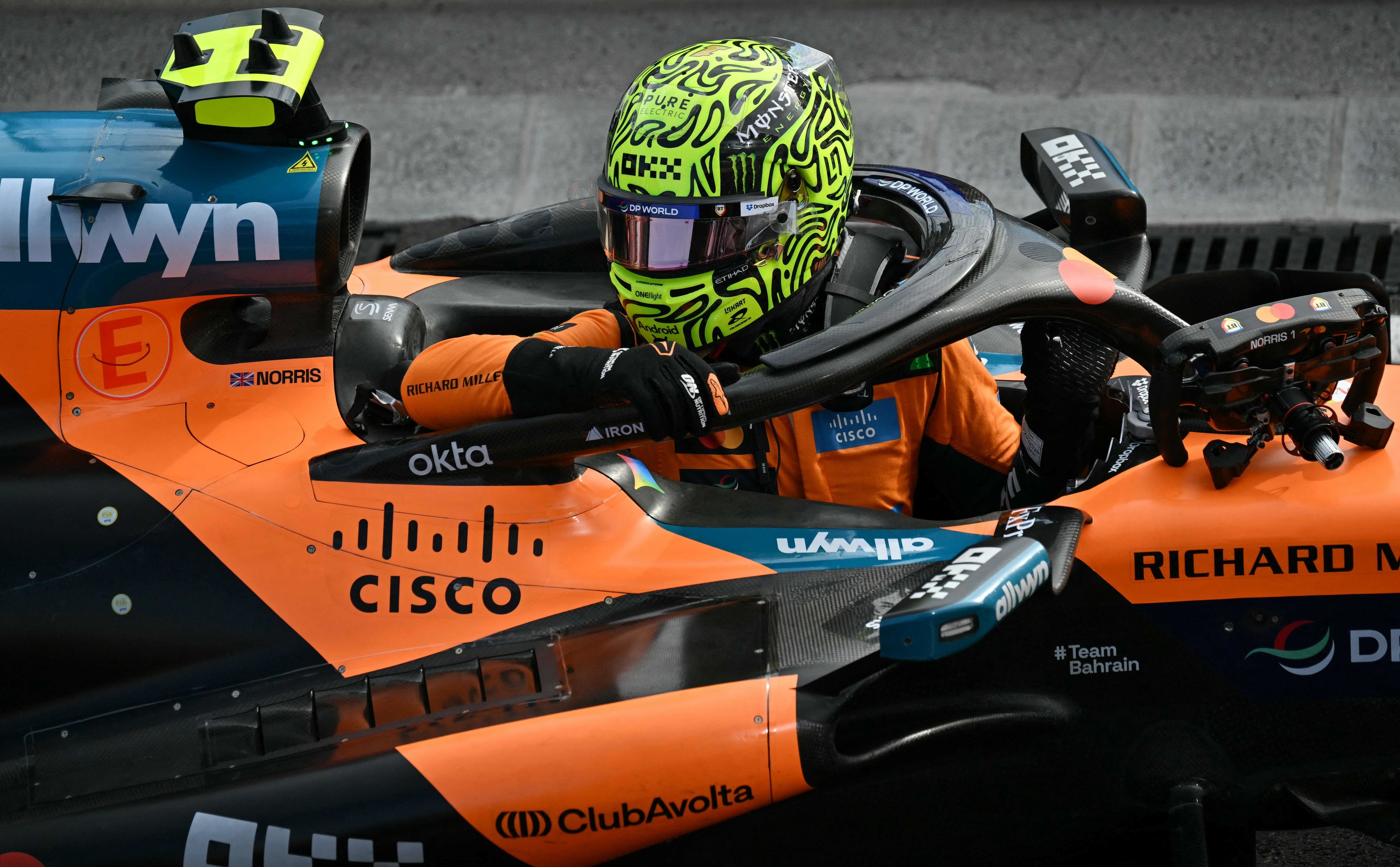 Norris, 'pole' en Hungaroring, arrebata el monopolio a Mercedes y Alonso pasa por vez primera a Q2