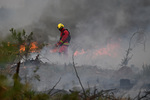 El megaincendio que asola el sur de Francia quema ya 42.000 hectáreas, obliga a desalojar a 220.000 personas y se encuentra a tan solo 15 kilómetros de Burdeos