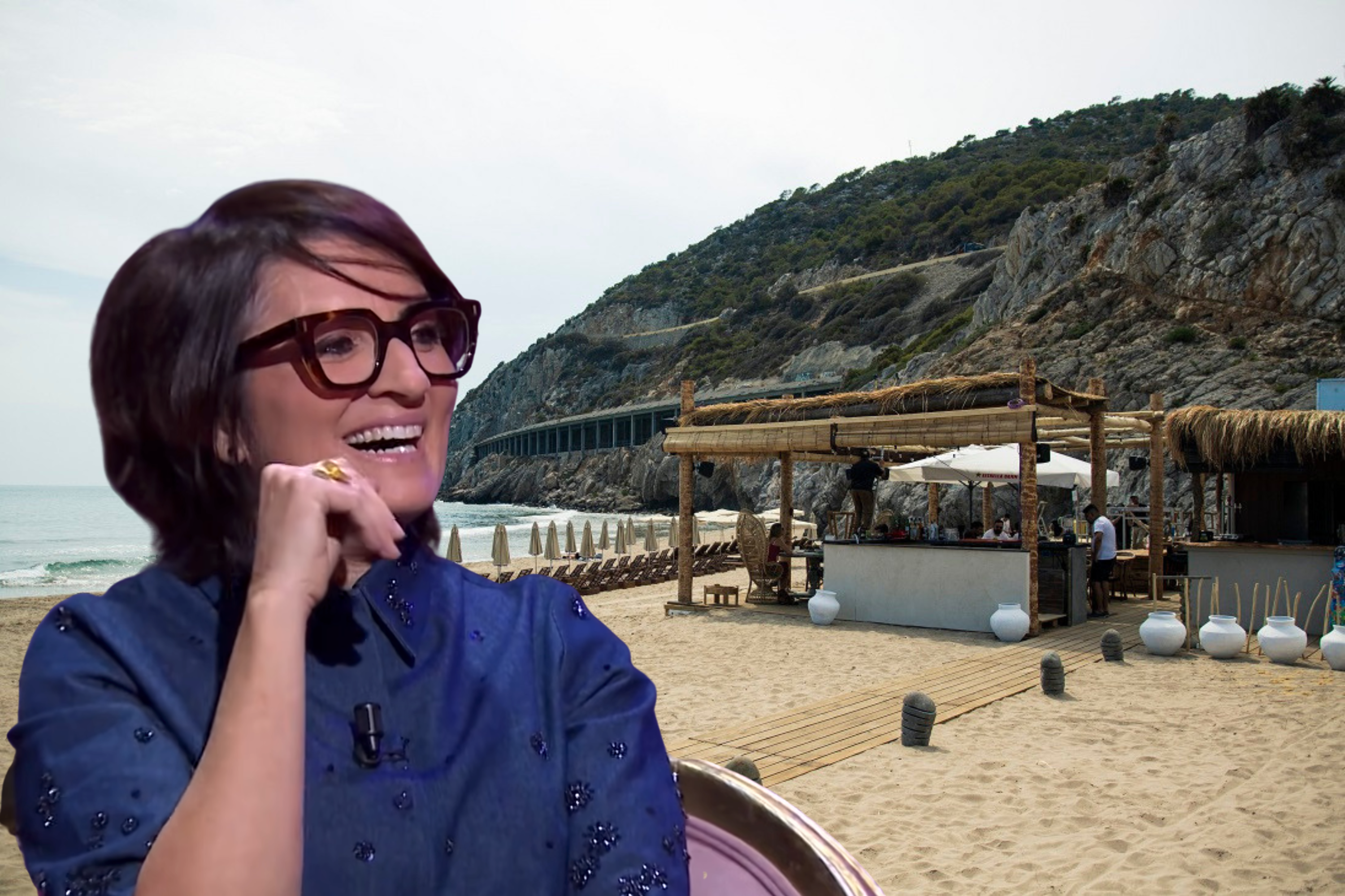 El refugio gastronómico de Sílvia Abril que no está en Barcelona: un chiringuito frente al mar a 30 minutos de la Ciudad Condal