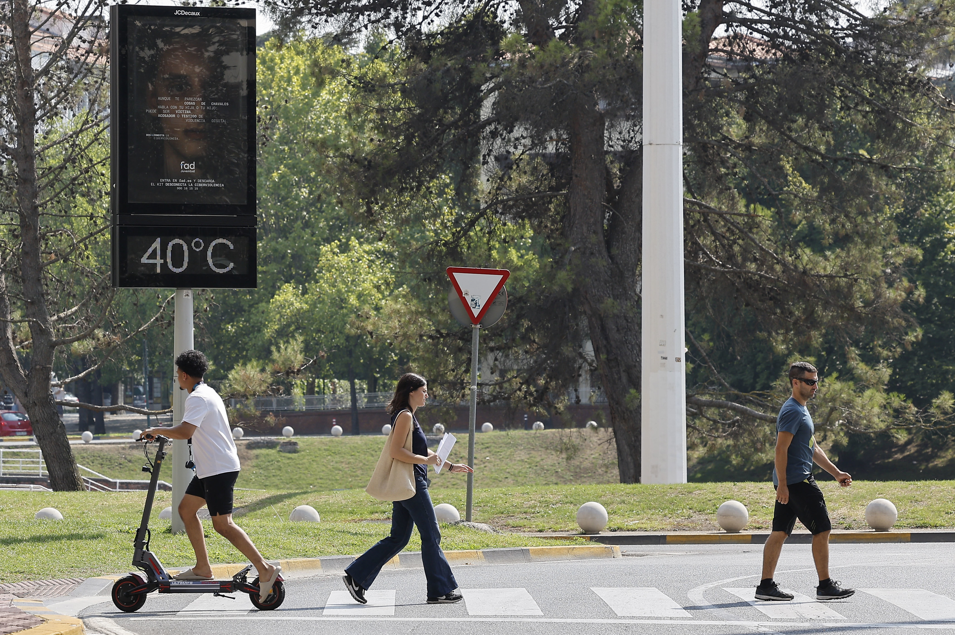 Julio se despide con más de media España en riesgo por altas temperaturas en el tercer día de la ola de calor