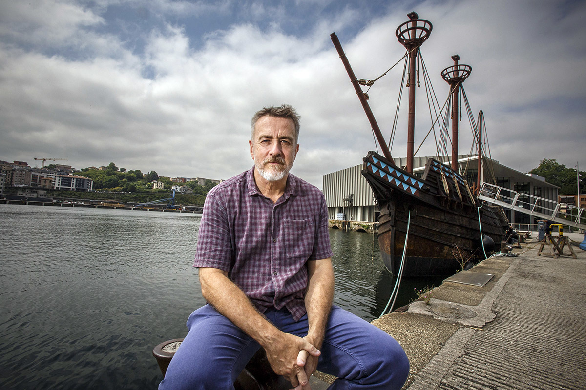 Un capitán vasco tras el recuerdo de Moby Dick: "El astillero de Pasajes era el Cabo Cañaveral de hoy"
