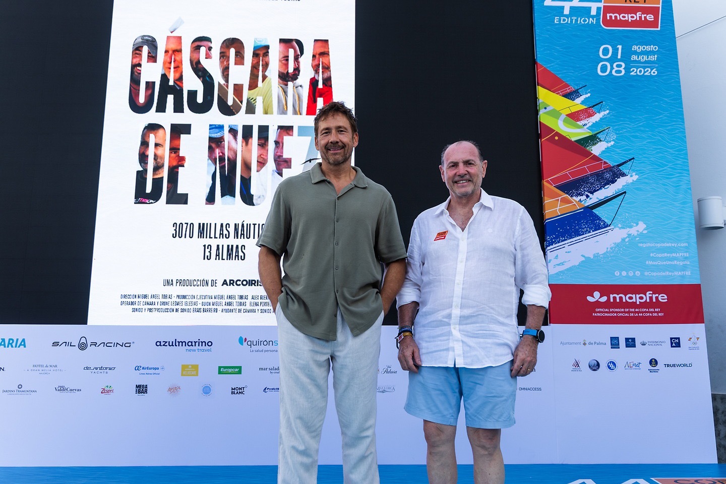 Miguel Ángel Tobías, el director que ha convertido el Náutico de Palma en un cine de verano cargado de emociones