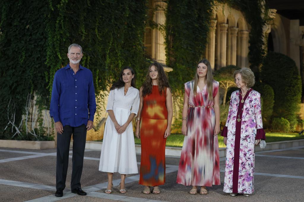 La preocupación por Ceuta acapara la recepción de la Familia Real en Marivent