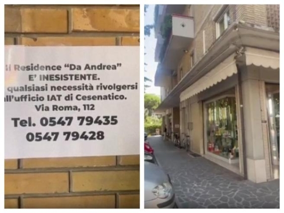 La megaestafa de la 'Residencia Andrea' de Cesenatico: "No existe y cientos de turistas han sido engañados, algunos anticipando hasta 800 euros"