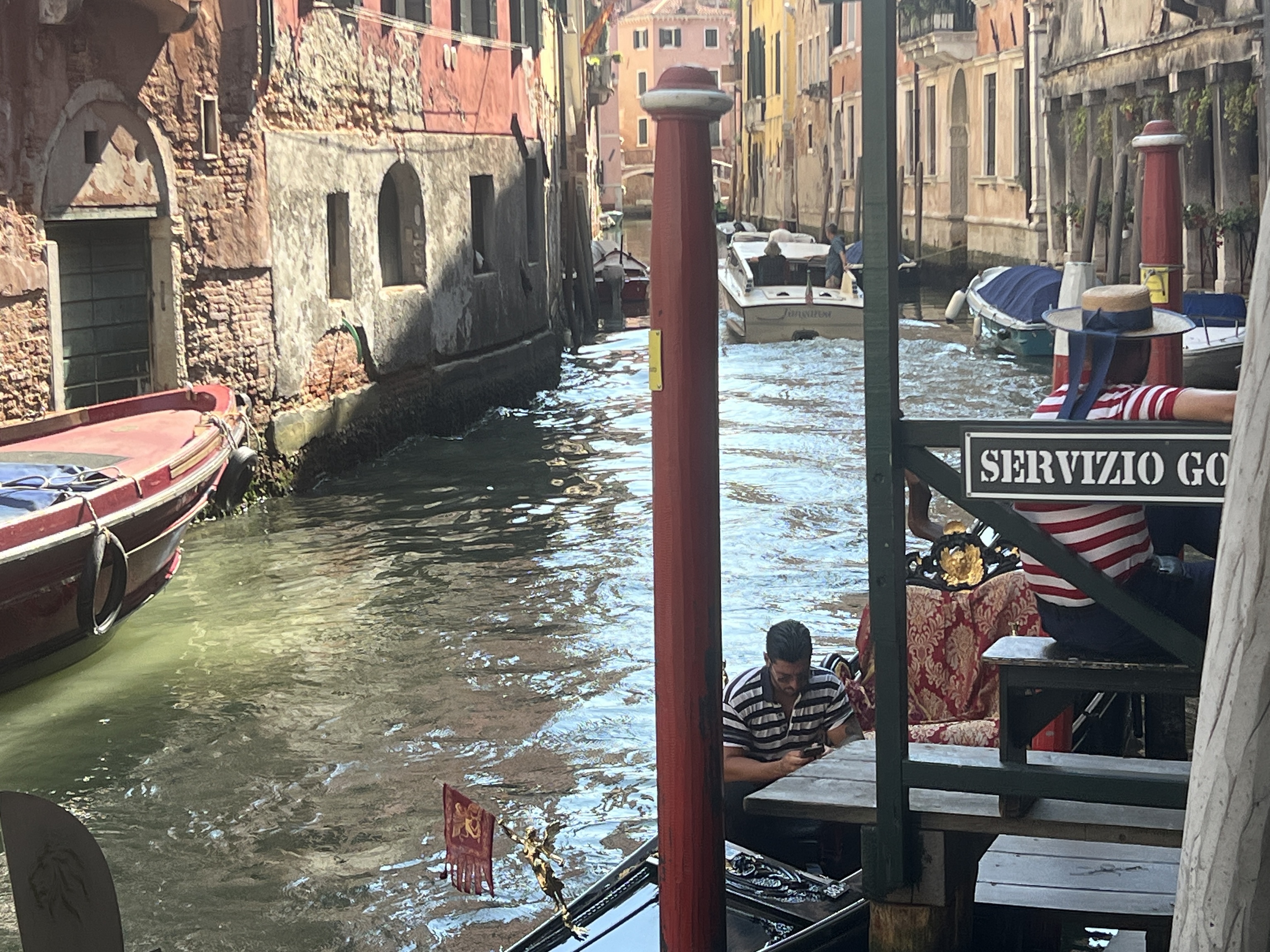 Siesta en Venecia