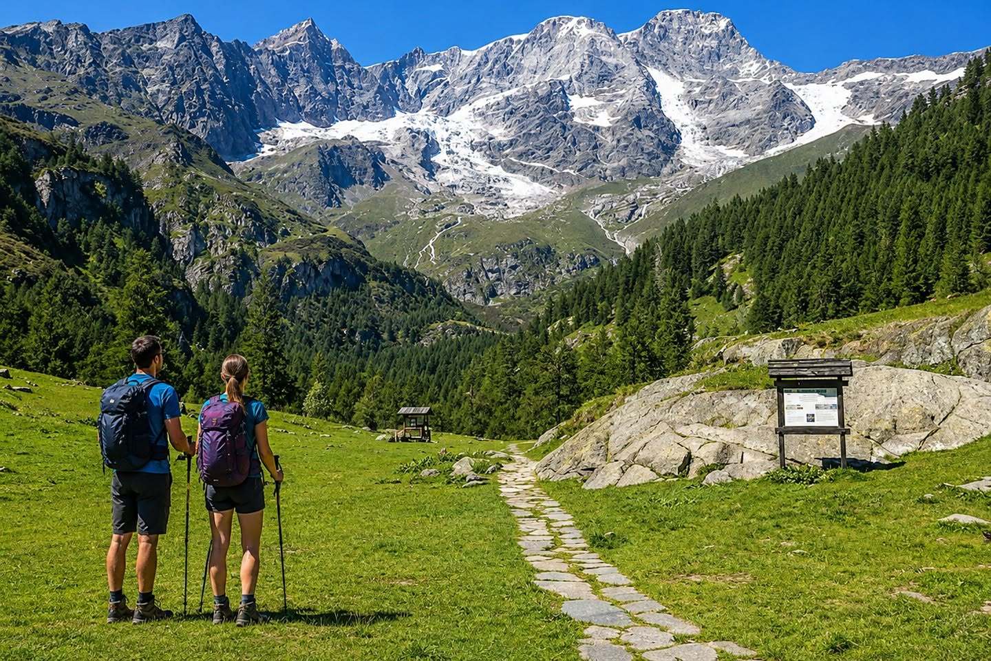 Los Alpes en verano: vacaciones de aventura en Alta Valsesia,el parque natural más alto de Europa