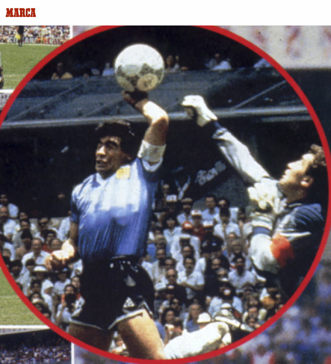 El balón de la 'Mano de Dios' de Maradona se subastará en EEUU y se espera que su venta supere los 10 millones de dólares