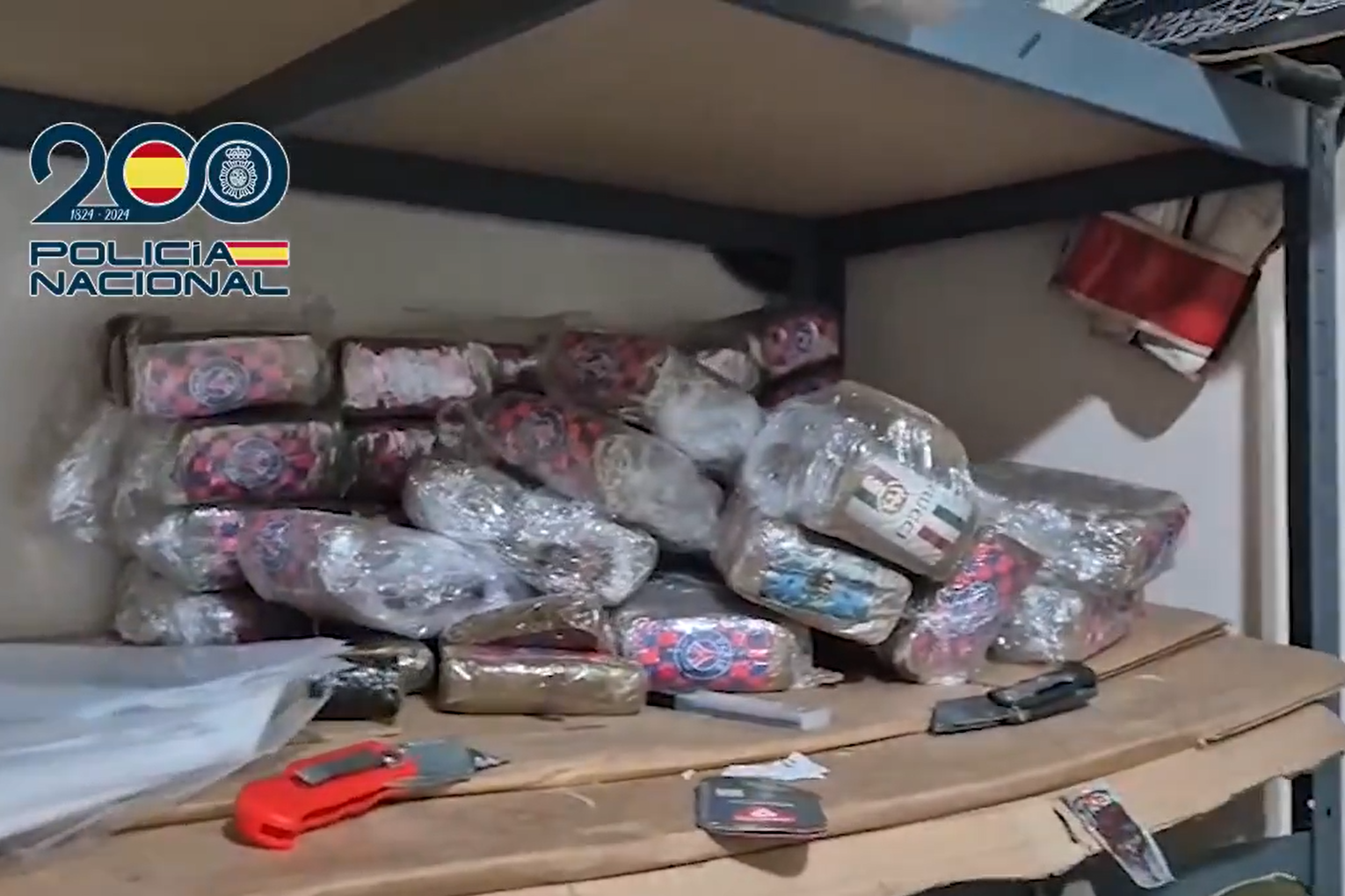 Golpe al tráfico de hachís: 57 detenidos en 6 provincias y más de 10 toneladas incautadas