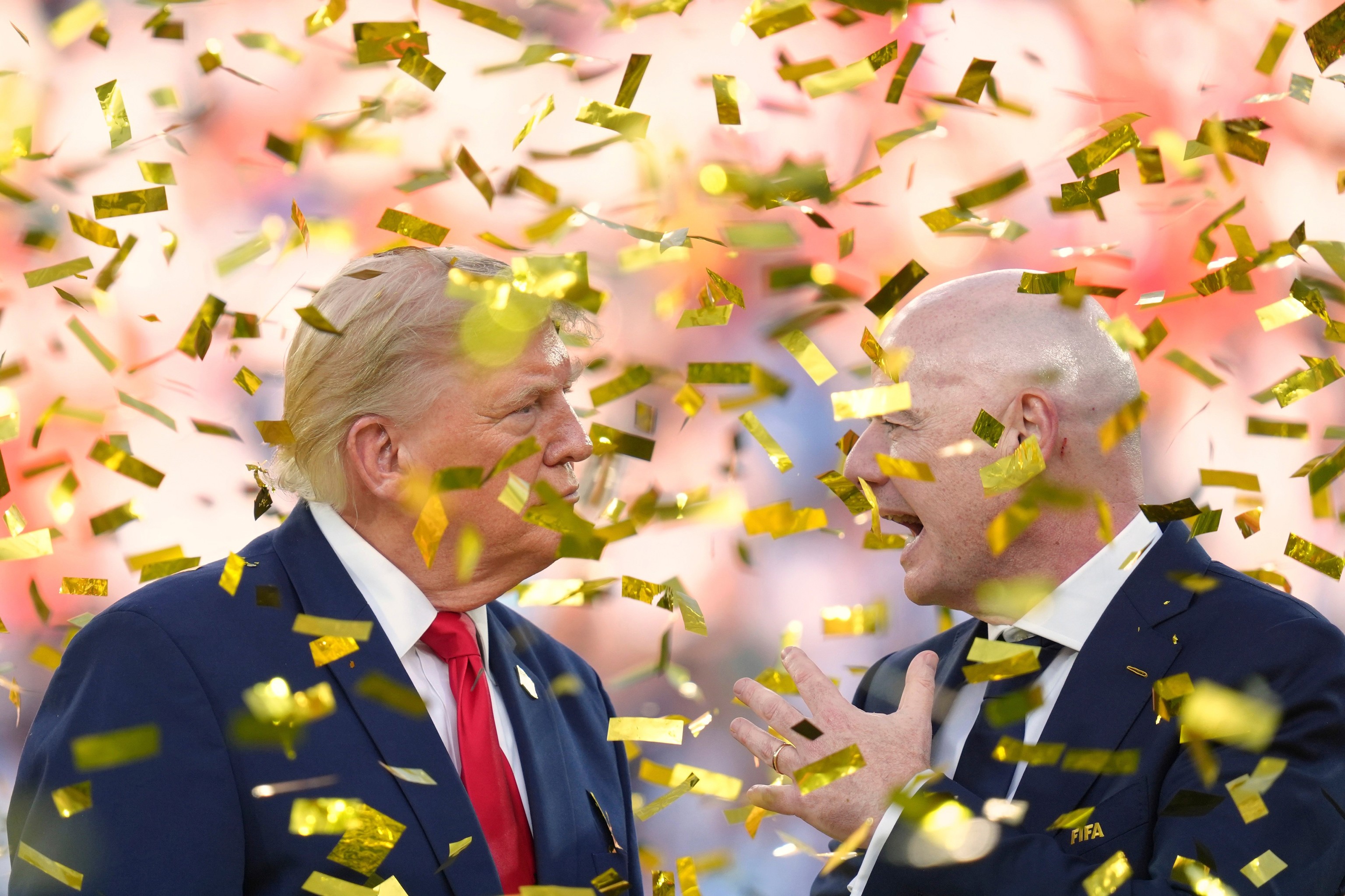 Donald Trump sale al rescate de Infantino:  la FIFA cometería un "terrible error" si lo destituyera