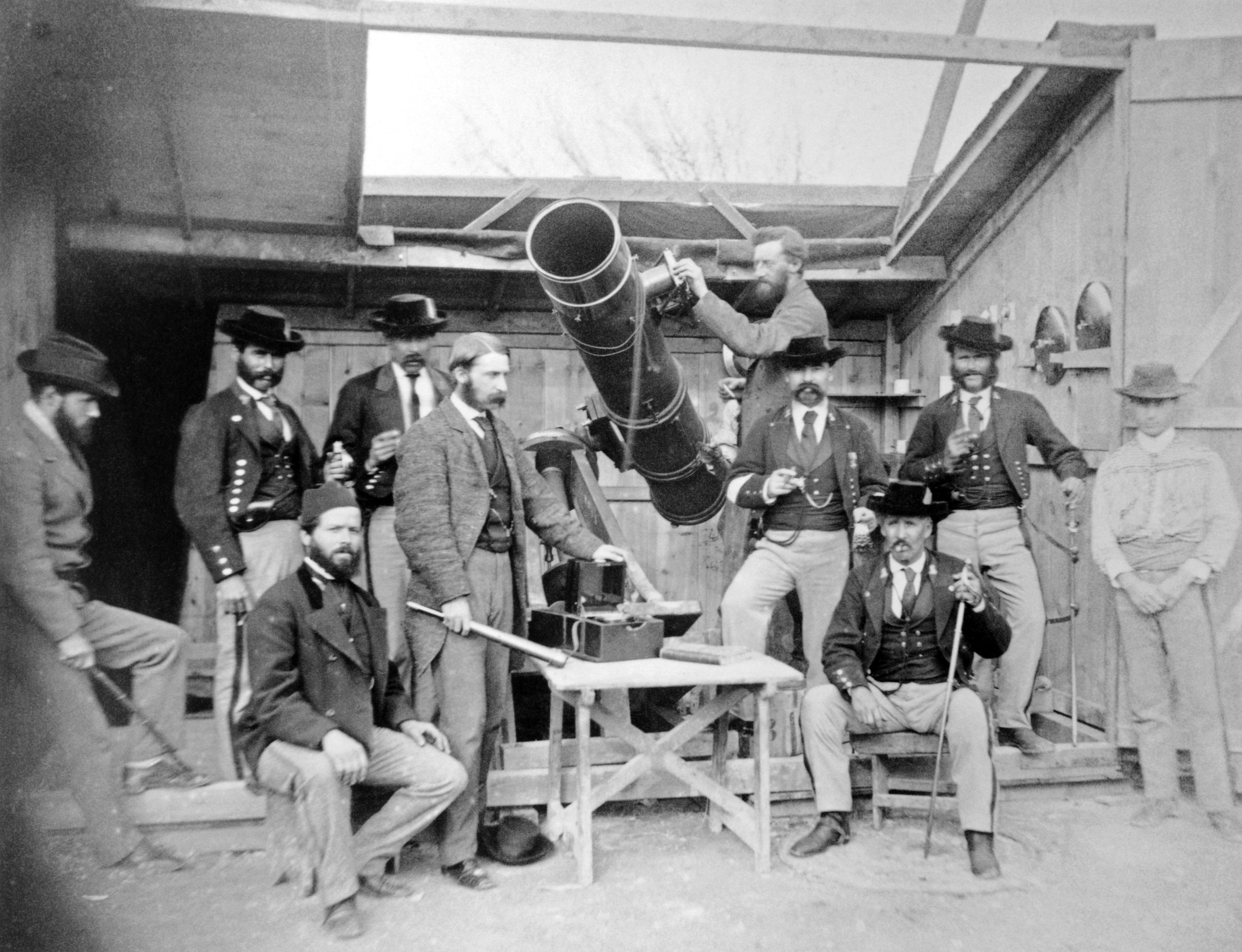 La ciencia ciudadana en el eclipse solar de 1870