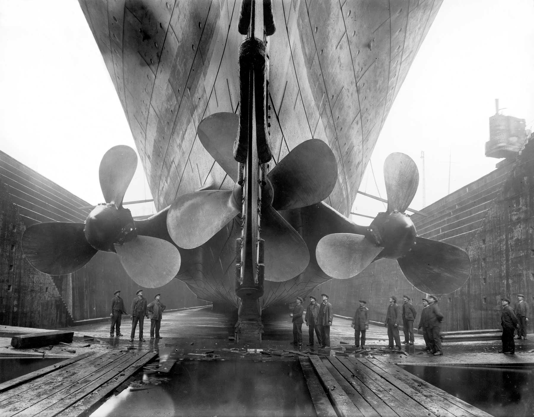La felicidad de los británicos porque Navantia haya vuelto a poner en marcha las grúas de los astilleros que construyeron el Titanic