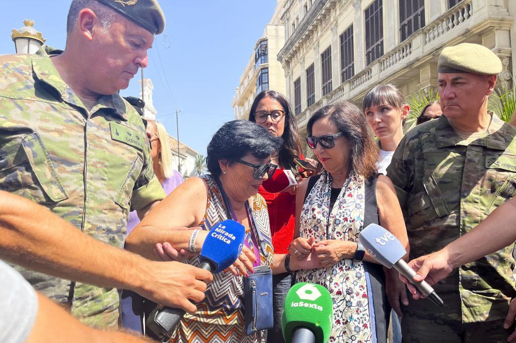 Robles se desmarca del Gobierno sobre Marruecos: advierte 12 veces que "no puede volver a ocurrir" y que "Ceuta es españolísima"