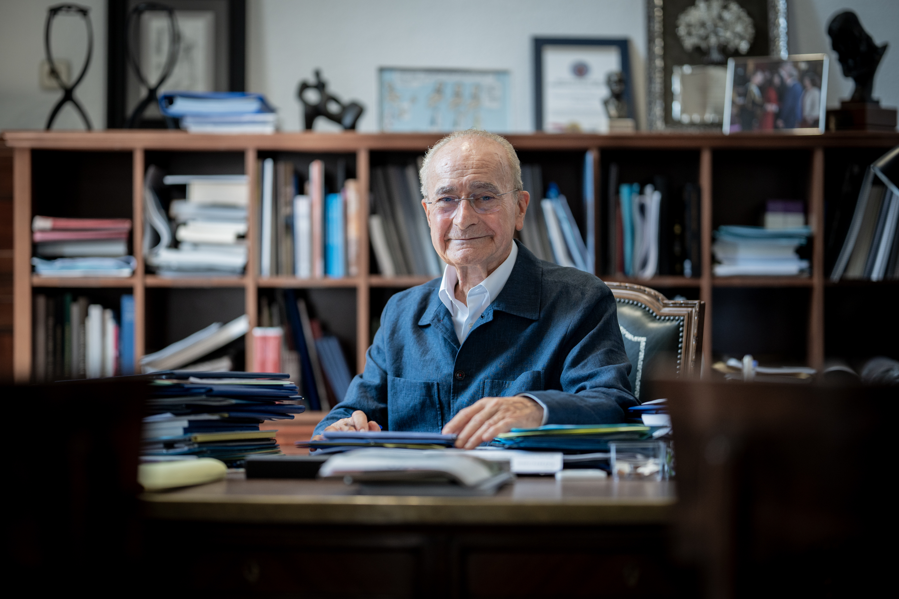 Francisco de la Torre, alcalde de Málaga: "No me imagino la vida sin agenda, echaría muchísimo de menos trabajar"