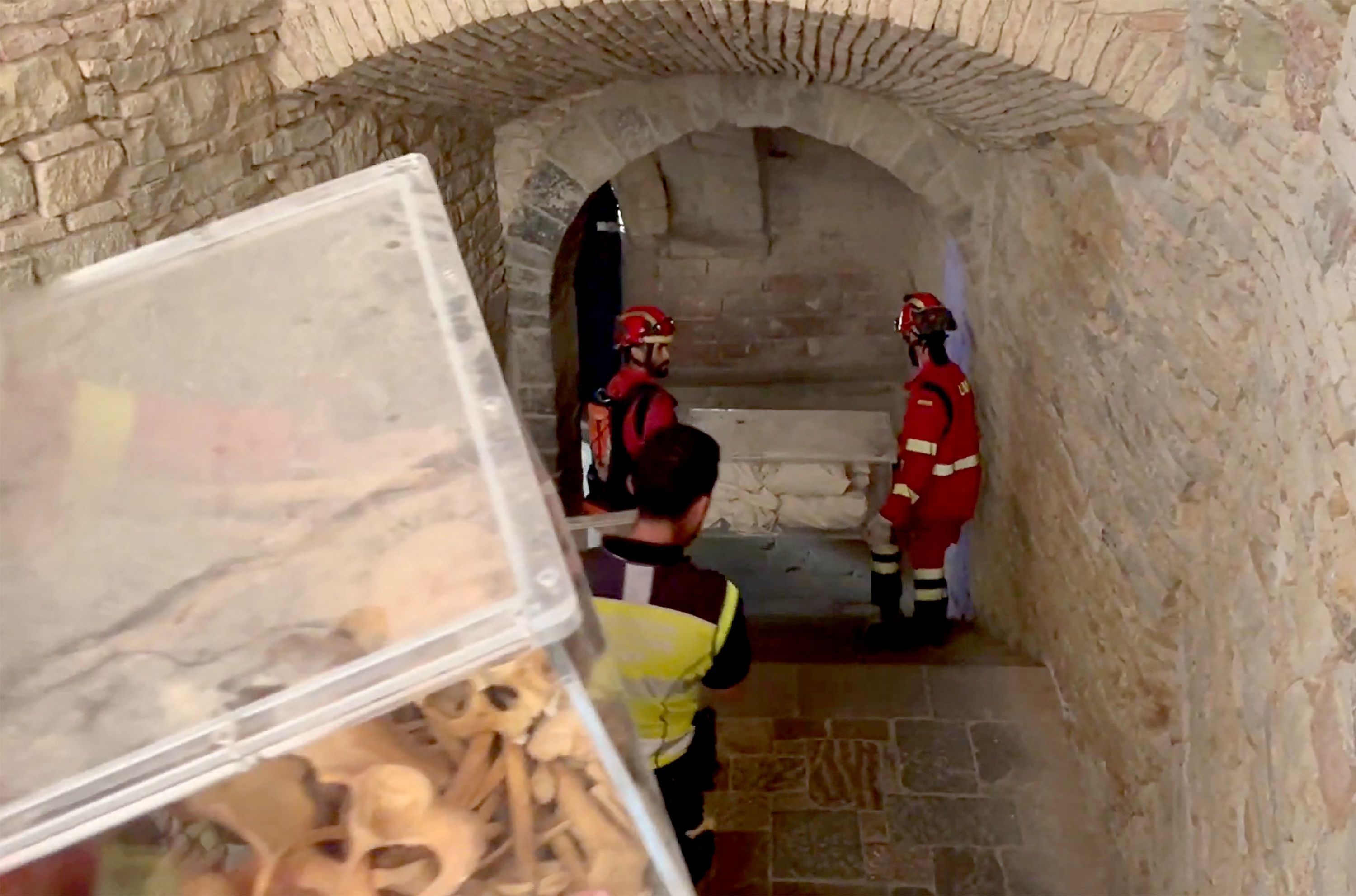 Los restos de los Reyes de Aragón, desalojados por un incendio en Huesca: "No hay un solo reino de Europa que tenga los restos de su Familia Real de los siglos X y XI"
