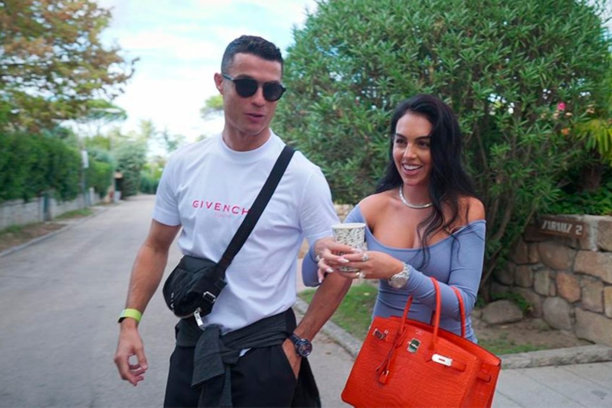 "Así me despierta mi marido": Georgina Rodríguez presume de su nueva vida de casada con Cristiano