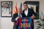 El Barça hace oficial el fichaje de Rodri: "Fue siempre mi primera opción"