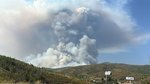 El incendio de Las Hurdes arrasa 1.600 hectáreas, aunque la situación ha mejorado durante la noche