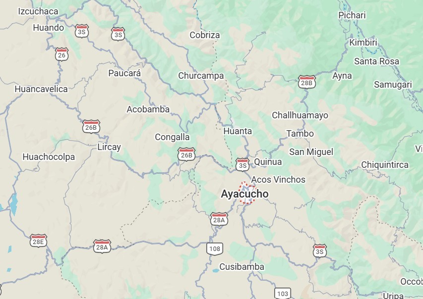 Un terremoto de magnitud 7.2 sacude la región andina de Ayacucho,