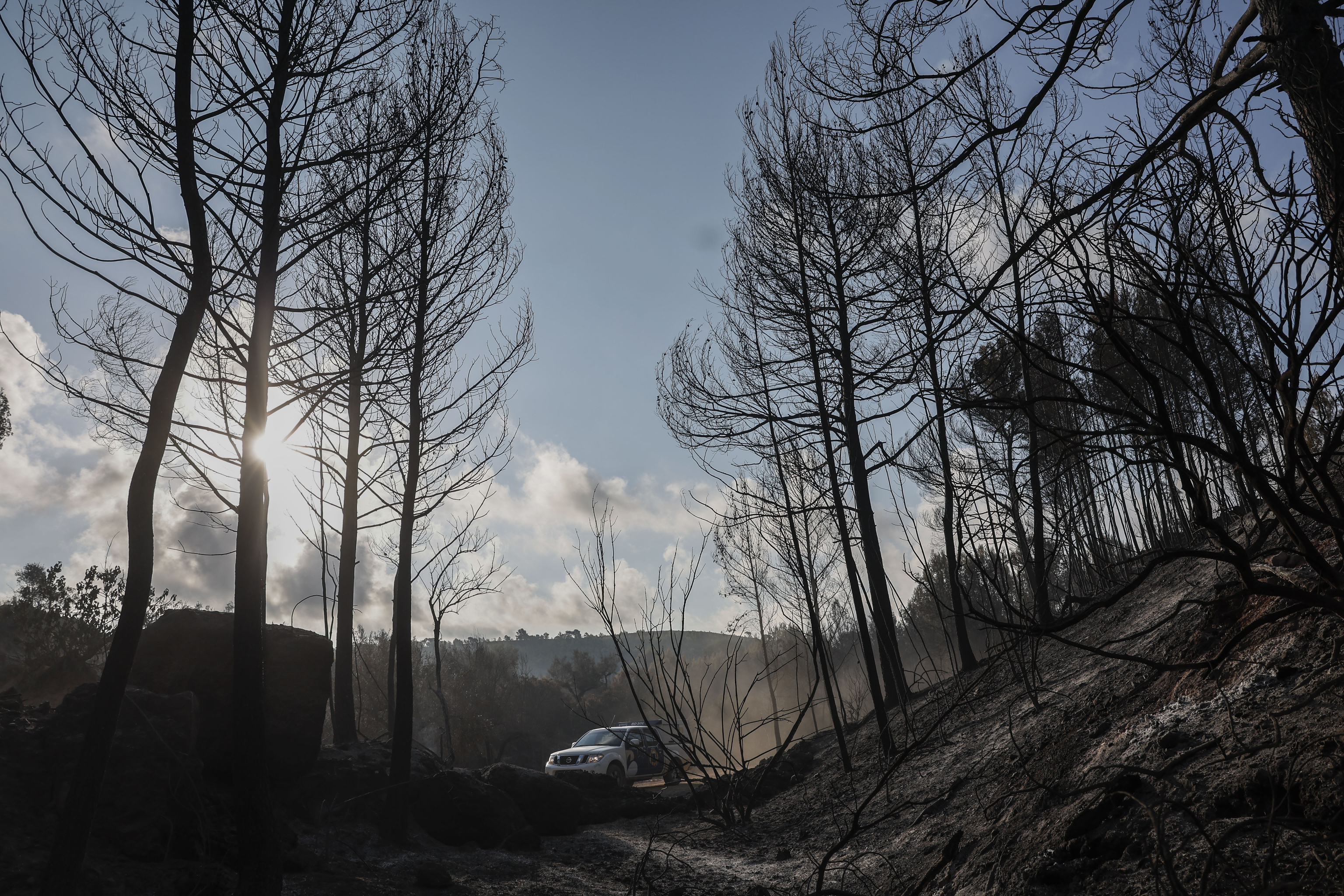 Encuentran un cadáver en Gátova (Valencia) en el realojo del municipio tras el incendio de Sierra Calderona