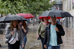 Fuertes tormentas, granizo y rachas de viento ponen en alerta al norte y este de España