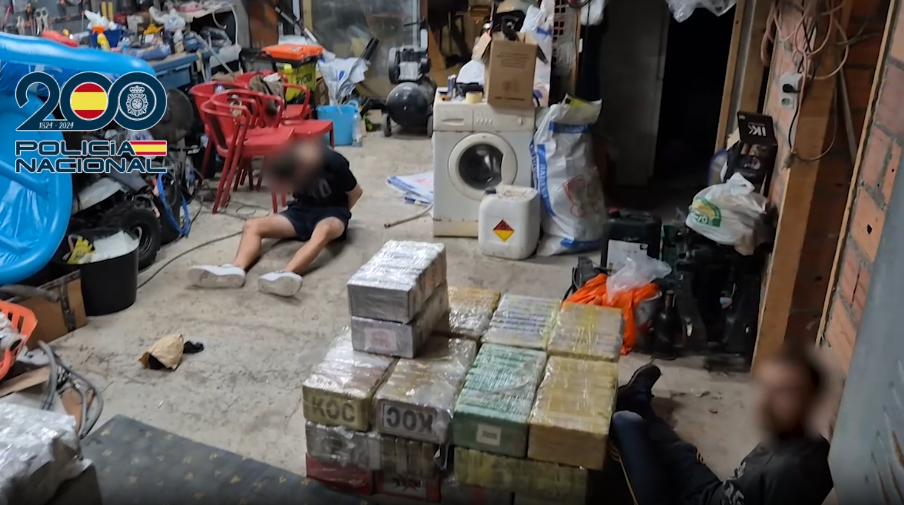 Cae el líder del histórico clan narco de los Fanchos con 1.410 kilos de cocaína recién desembarcados en A Pobra