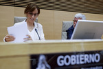 Mónica García defiende su gestión en Ceuta y anuncia que se comenzará a vacunar la próxima semana: "El sistema no colapsó gracias al compromiso de los sanitarios"