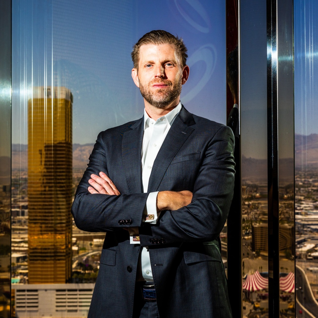 Una startup de defensa antidrones necesitaba contactos, así que contrató a Eric Trump