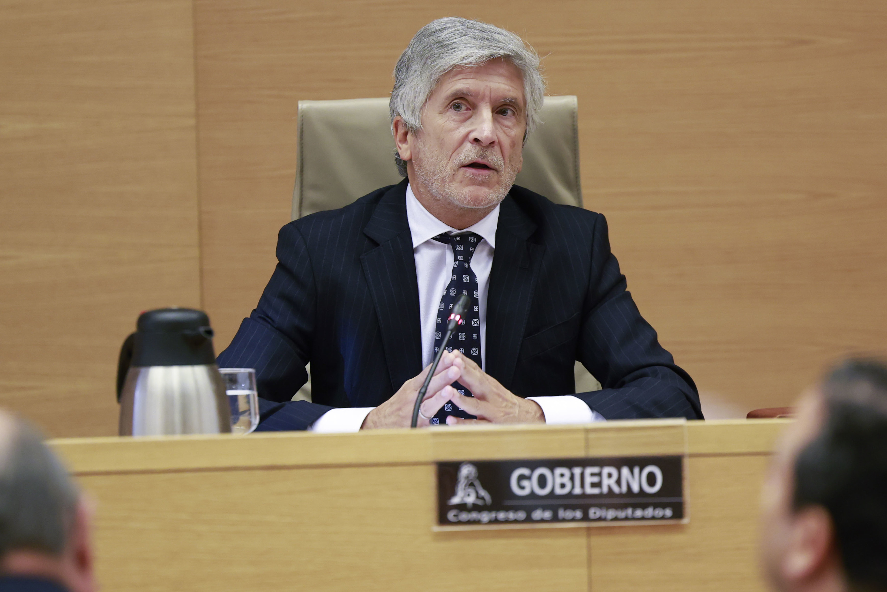 Marlaska cifra en 5.000 los extranjeros que permanecen en Ceuta y culpa al PP y Vox de "incitar al odio" en las calles