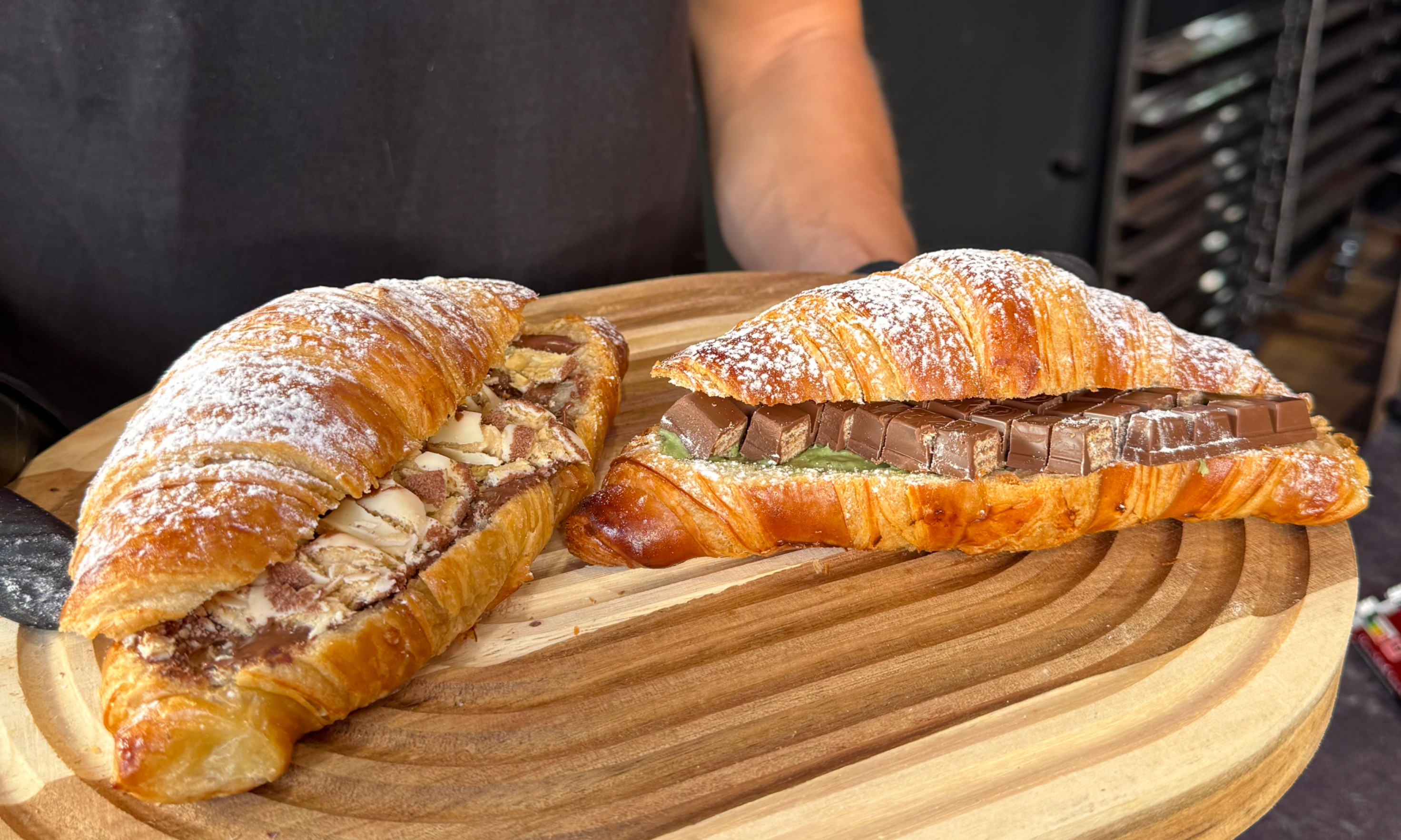 Ni helados ni gofres: la 'croissantería' de Málaga que triunfa con cruasanes personalizados