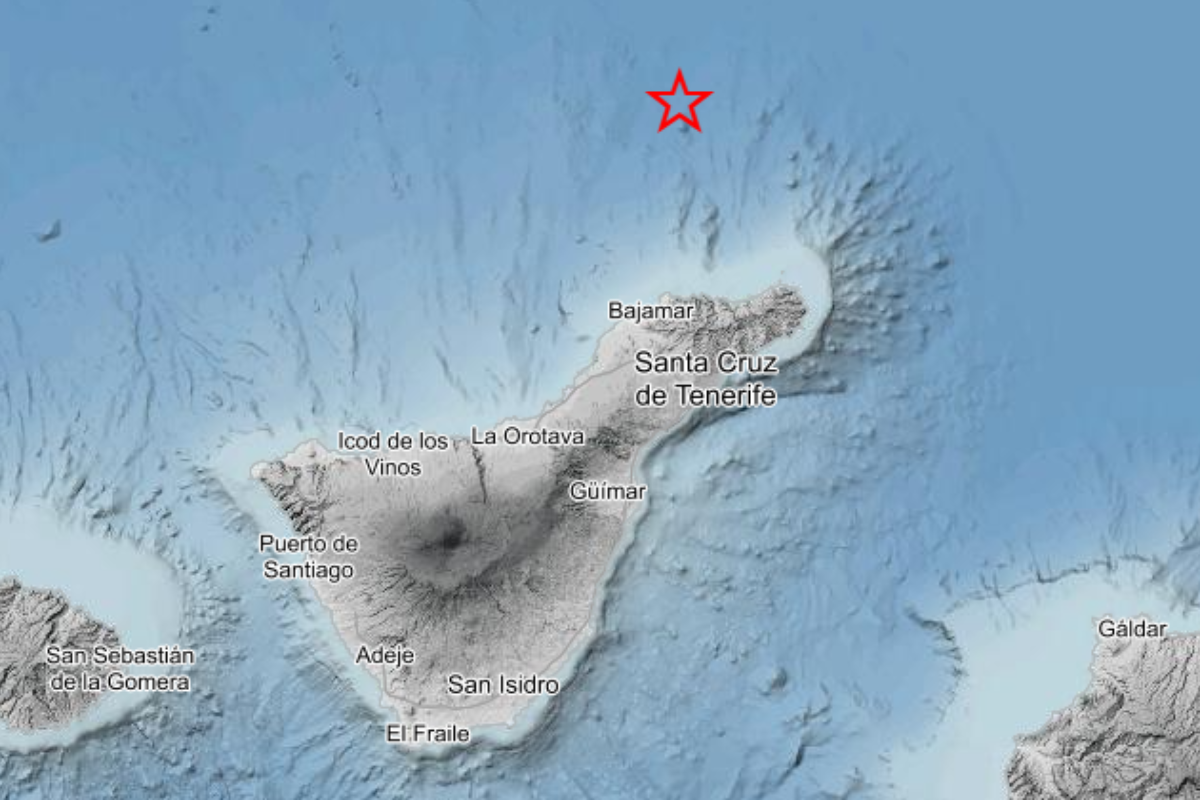 Localizan bajo Tenerife una gran acumulación de magma vinculada a la sismicidad anómala