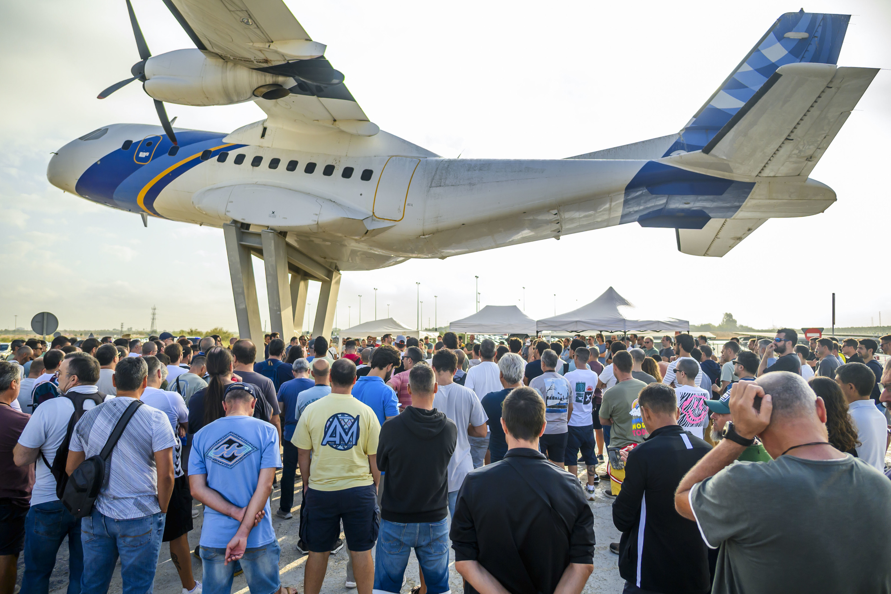 La plantilla de Airbus decide continuar con la huelga indefinida y ya planea realizar una marcha hacia el Ministerio de Industria