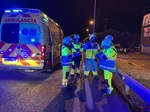 Muere atropellado un hombre de mediana edad que caminaba por la calzada de la M-506 en Fuenlabrada