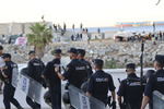 Detenidos tres marroquíes por lanzar cócteles molotov a otra patrulla de militares en Ceuta