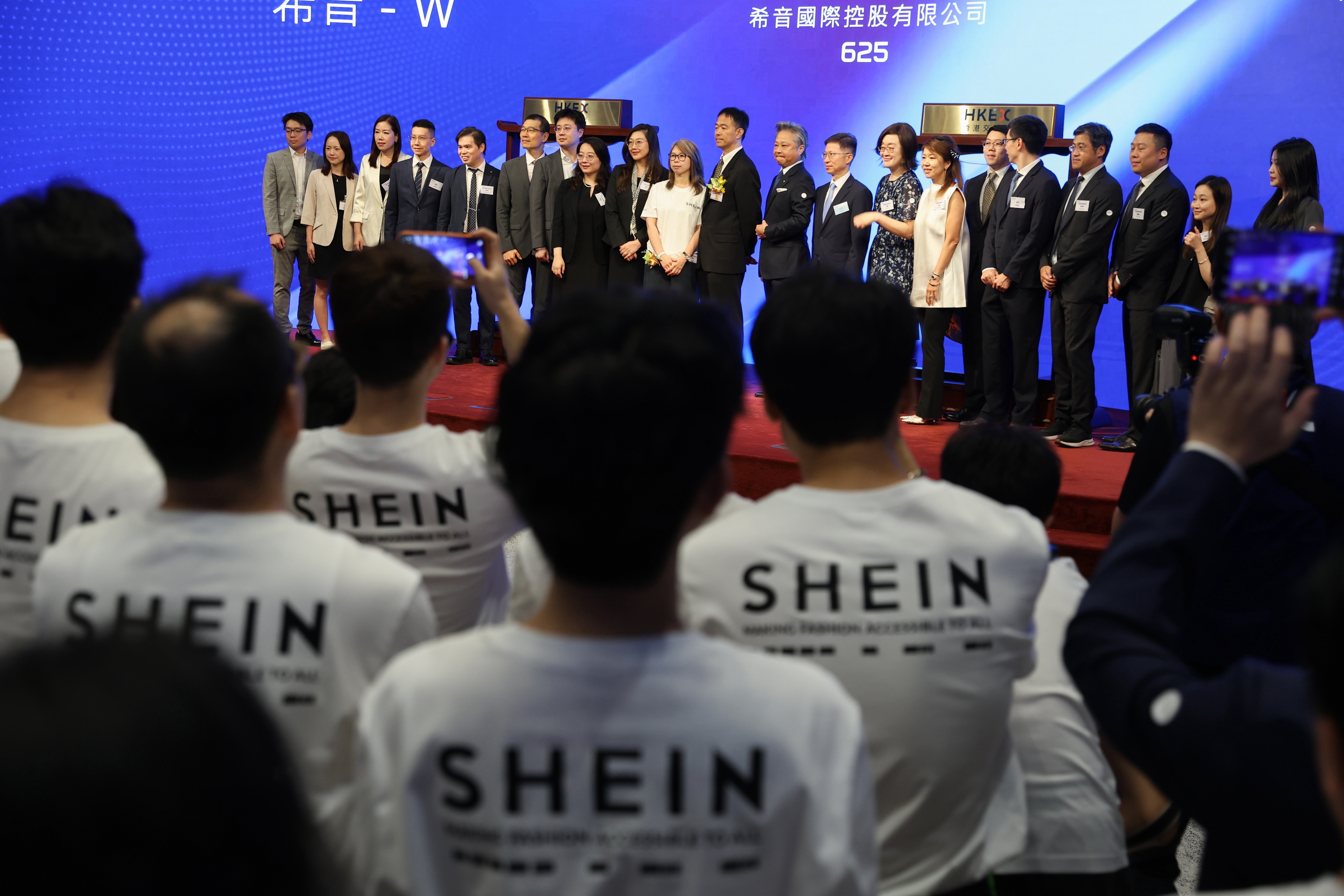 Shein llega a desplomarse un 10% el día que debuta en la Bolsa de Hong Kong