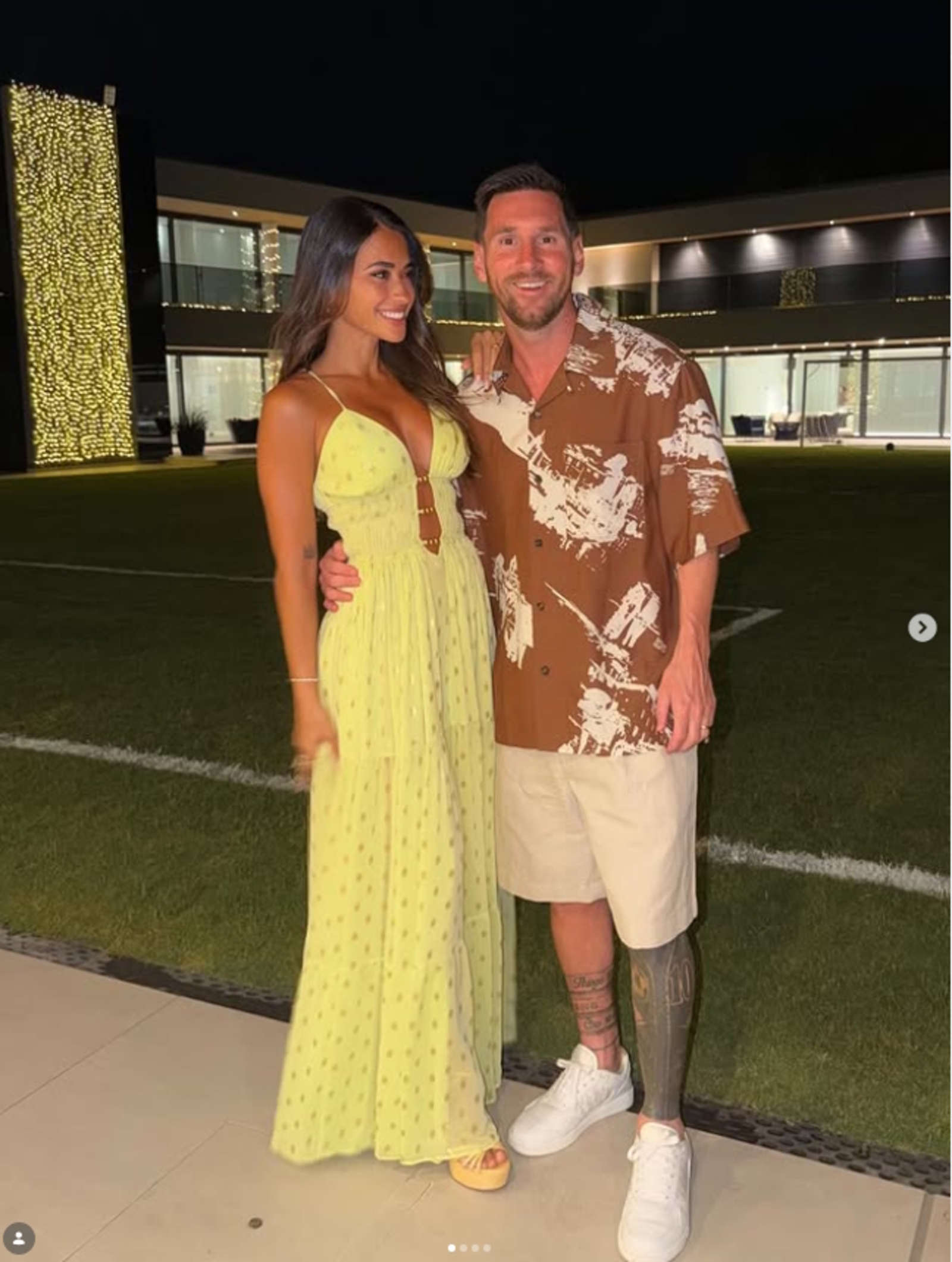 "Te vi sufrir, caer y levantarte": la reacción de Antonela Roccuzzo al anuncio de Messi y la de otros famosos como Beckham, Milei...