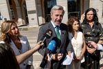 Azcón llama a "todos los alcaldes de Aragón" a manifestarse por Ceuta en sus ayuntamientos para "defender la soberanía nacional"