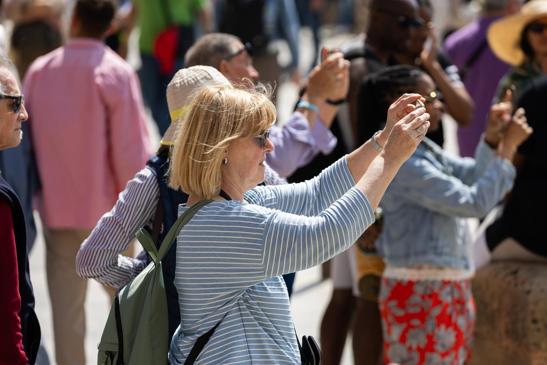 Baleares recibió 2,5 millones de turistas en julio, un 0,1% más que el mismo mes del año pasado