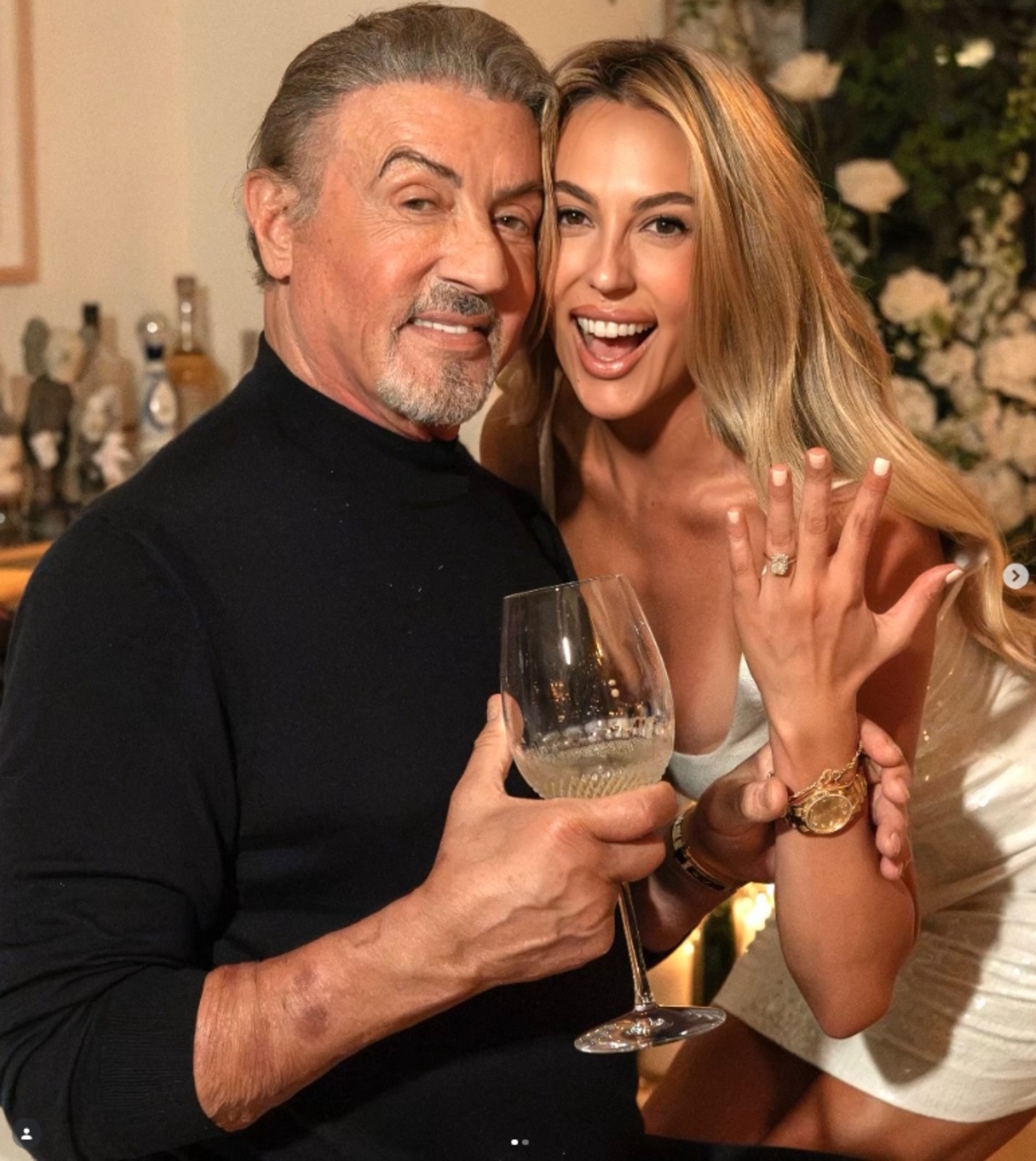 "Para siempre con mi mejor amigo": así es la primogénita de Sylvester Stallone que ha anunciado su compromiso con Michael Sheehan