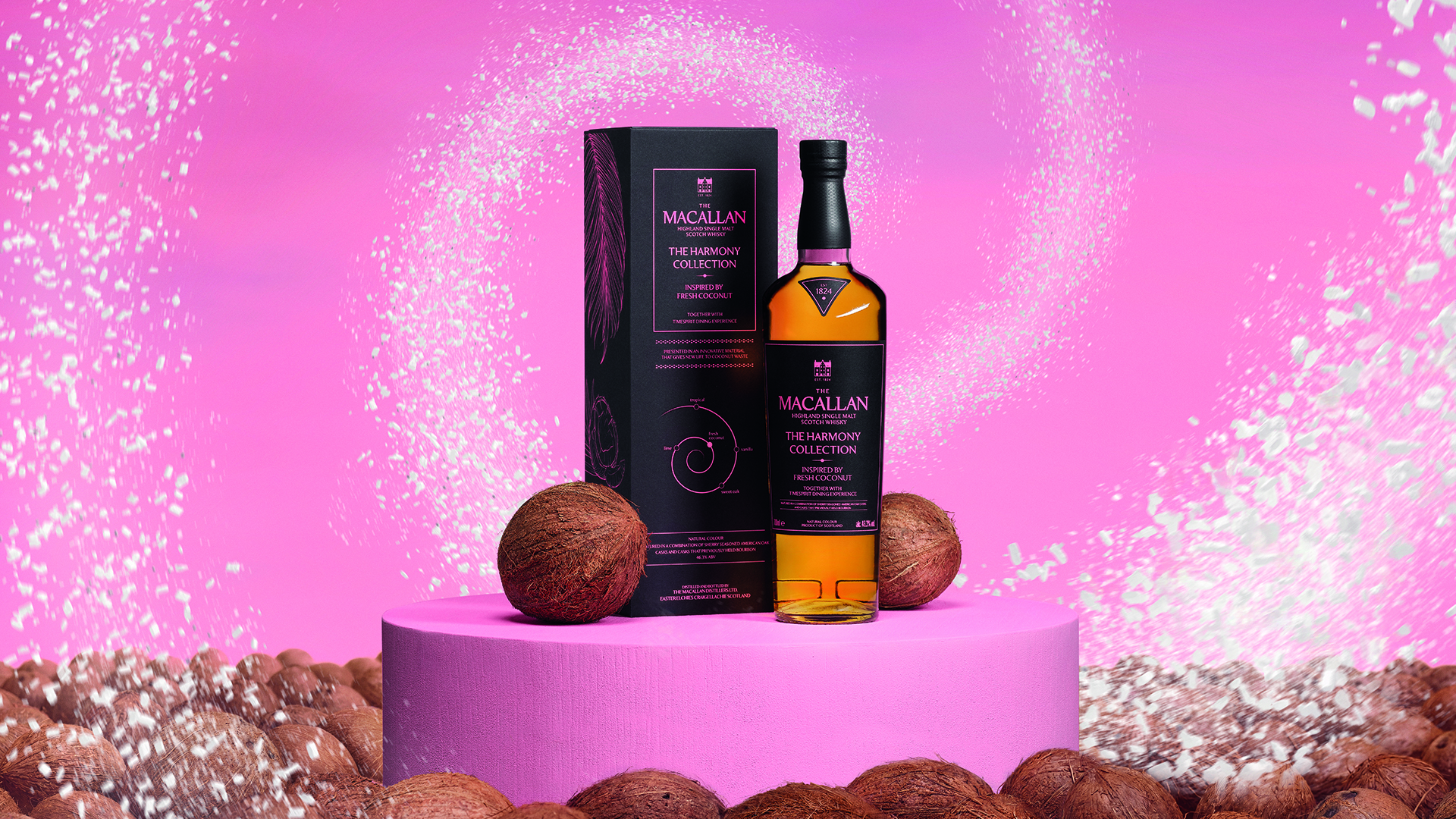 Jordi Roca transforma el whisky más exclusivo con los aromas del coco