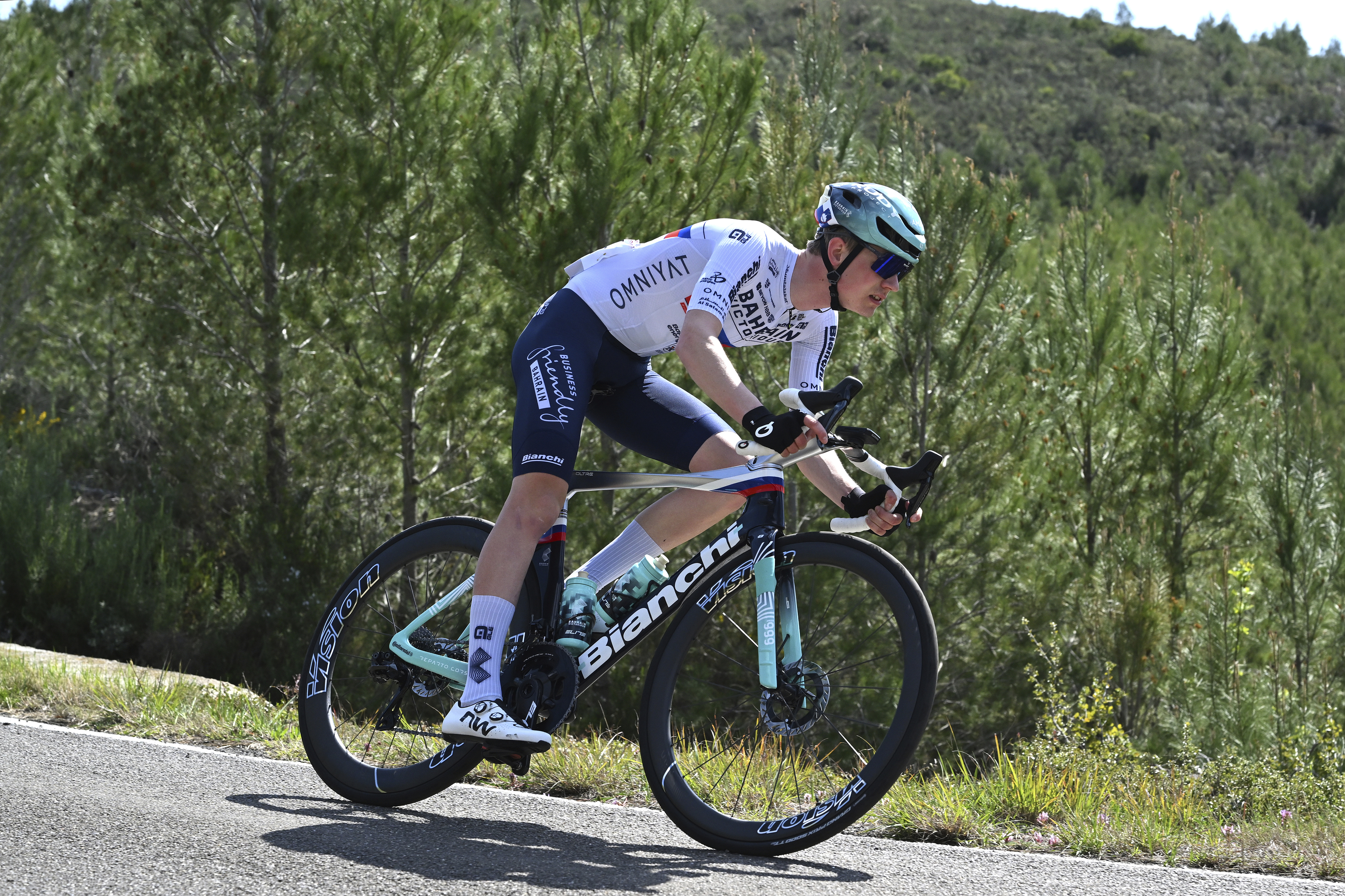 Jakob Omrzel, el heredero de Pogacar y el más joven de la Vuelta: ''No quiero que me conozcan como la copia de otro''