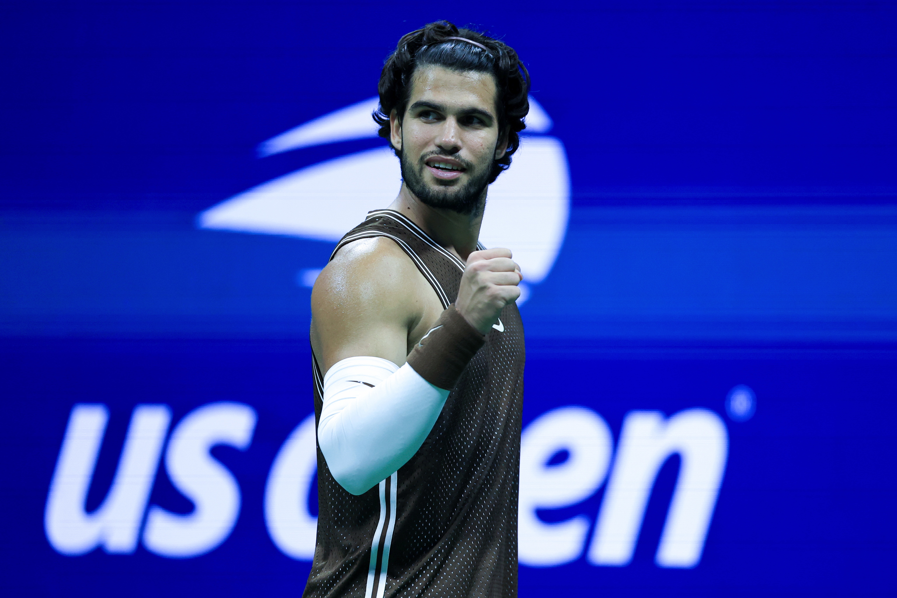 La pasión que Alcaraz ha tenido que olvidar en el US Open y una celebración para sus hermanos pequeños: "Ellos me proponen cosas"