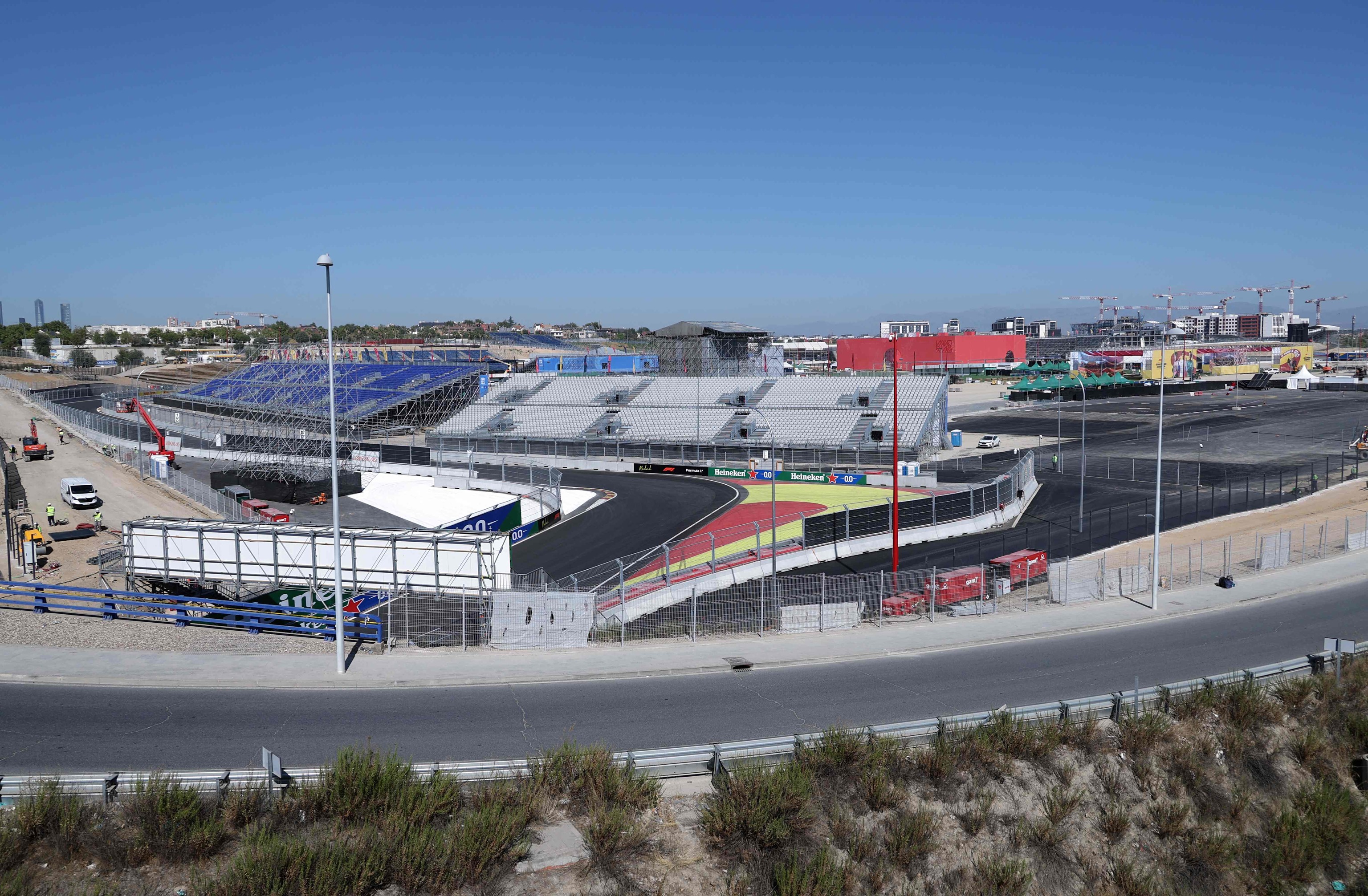 El plan de movilidad para Madring: dos 'coronas', zonas de protección para vecinos, 13.000 plazas de parking y la mayor apuesta por el transporte público de un Gran Premio de Fórmula 1