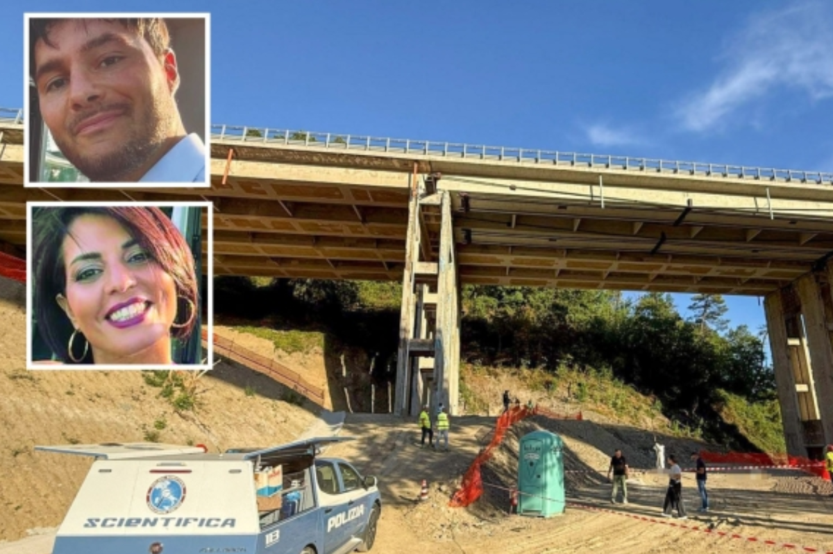 Crimen machista en Italia: secuestra a su ex pareja en el maletero y la arroja viva desde un viaducto de 40 metros antes de suicidarse frente a la policía