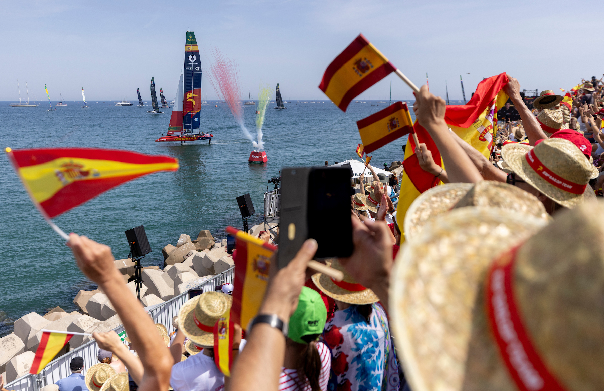 Los Gallos se meten en la final del SailGP y pelearán por el volante de Valencia