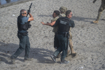 "Llevo 20 años como guardia civil en la frontera de El Tarajal, y lo peor es que nuestro trabajo no sirve para nada, es lamentable"