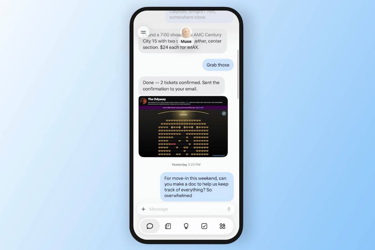Meta lanza su primer agente de inteligencia artificial, Muse